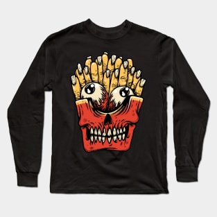 Zombie French Fries Long Sleeve T-Shirt